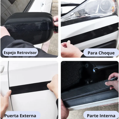 CINTA DE FIBRA DE CARBONO PARA AUTO